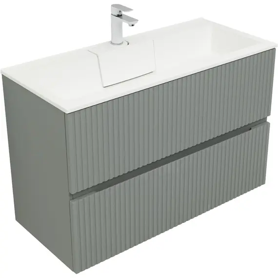 ТУМБА ПОД РАКОВИНУ AQUANET ДЖЕЙН 100 МИСТИ ГРИН