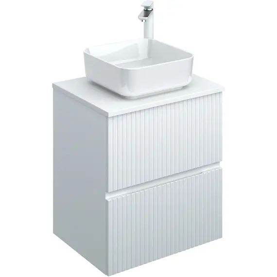 ТУМБА ПОД РАКОВИНУ AQUANET ДЖЕЙН 60 БЕЛЫЙ МАТОВЫЙ