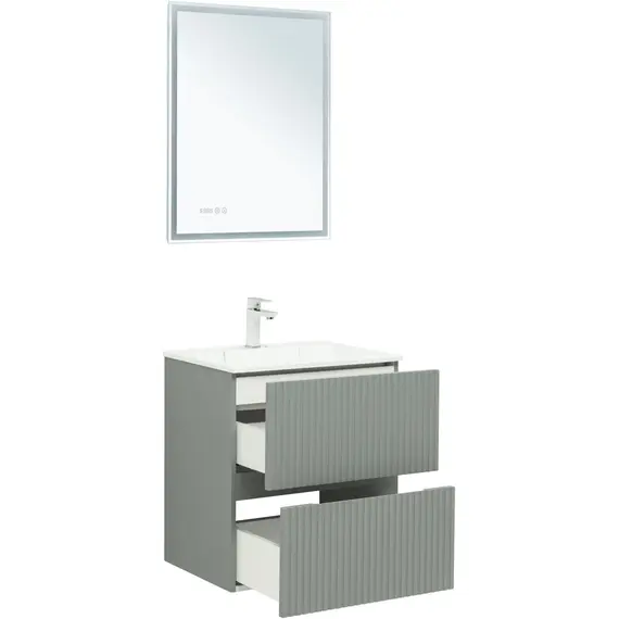 ТУМБА ПОД РАКОВИНУ AQUANET ДЖЕЙН 60 МИСТИ ГРИН