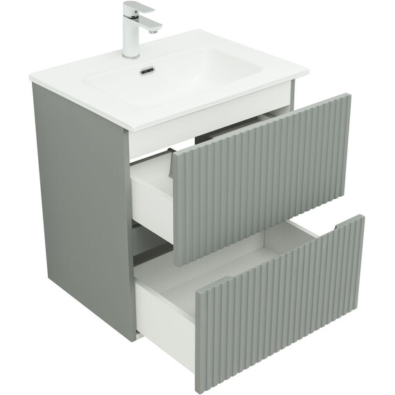 ТУМБА ПОД РАКОВИНУ AQUANET ДЖЕЙН 60 МИСТИ ГРИН