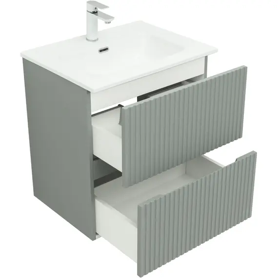 ТУМБА ПОД РАКОВИНУ AQUANET ДЖЕЙН 60 МИСТИ ГРИН