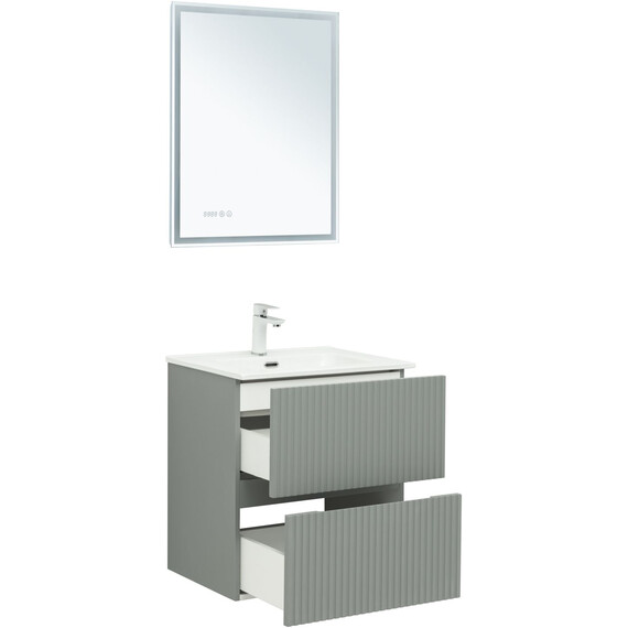 ТУМБА ПОД РАКОВИНУ AQUANET ДЖЕЙН 60 МИСТИ ГРИН