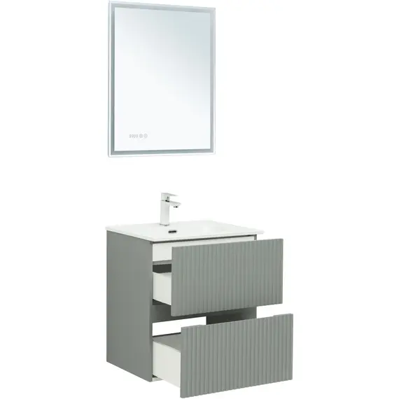 ТУМБА ПОД РАКОВИНУ AQUANET ДЖЕЙН 60 МИСТИ ГРИН