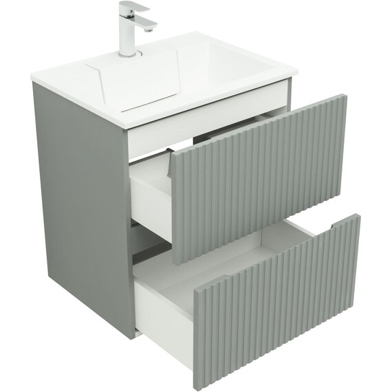 ТУМБА ПОД РАКОВИНУ AQUANET ДЖЕЙН 60 МИСТИ ГРИН