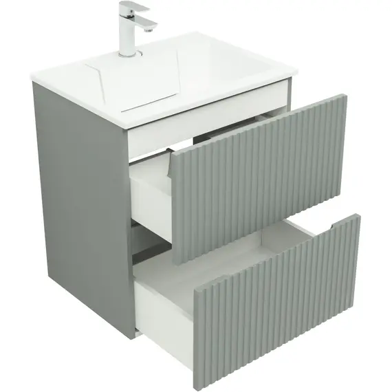 ТУМБА ПОД РАКОВИНУ AQUANET ДЖЕЙН 60 МИСТИ ГРИН