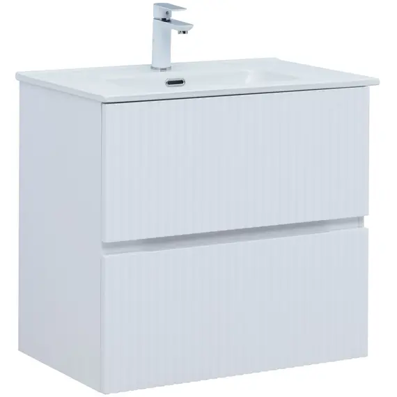 ТУМБА ПОД РАКОВИНУ AQUANET ДЖЕЙН 70 БЕЛЫЙ МАТОВЫЙ