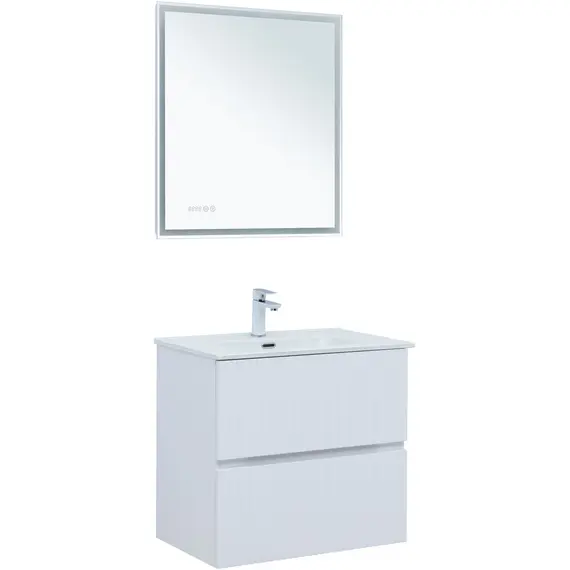 ТУМБА ПОД РАКОВИНУ AQUANET ДЖЕЙН 70 БЕЛЫЙ МАТОВЫЙ