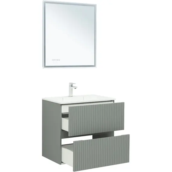 ТУМБА ПОД РАКОВИНУ AQUANET ДЖЕЙН 70 МИСТИ ГРИН