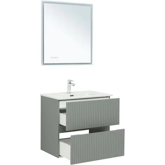 ТУМБА ПОД РАКОВИНУ AQUANET ДЖЕЙН 70 МИСТИ ГРИН