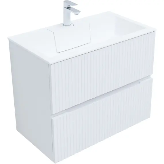 ТУМБА ПОД РАКОВИНУ AQUANET ДЖЕЙН 80 БЕЛЫЙ МАТОВЫЙ