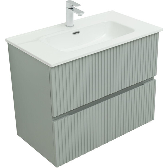 ТУМБА ПОД РАКОВИНУ AQUANET ДЖЕЙН 80 МИСТИ ГРИН