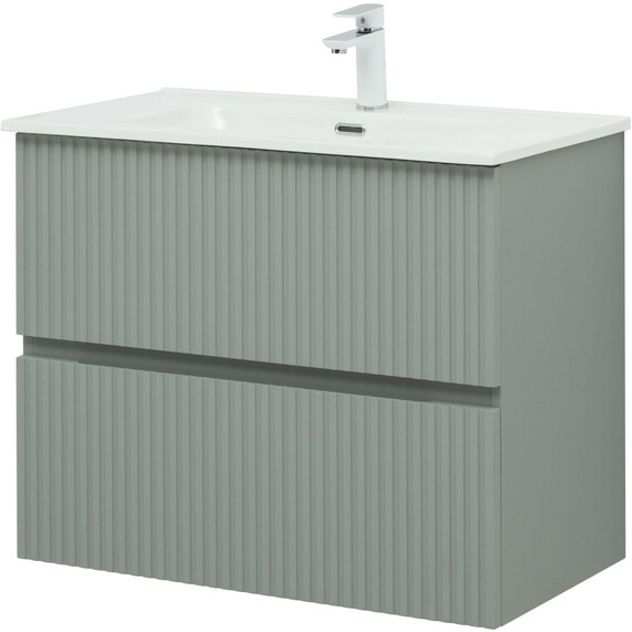 ТУМБА ПОД РАКОВИНУ AQUANET ДЖЕЙН 80 МИСТИ ГРИН