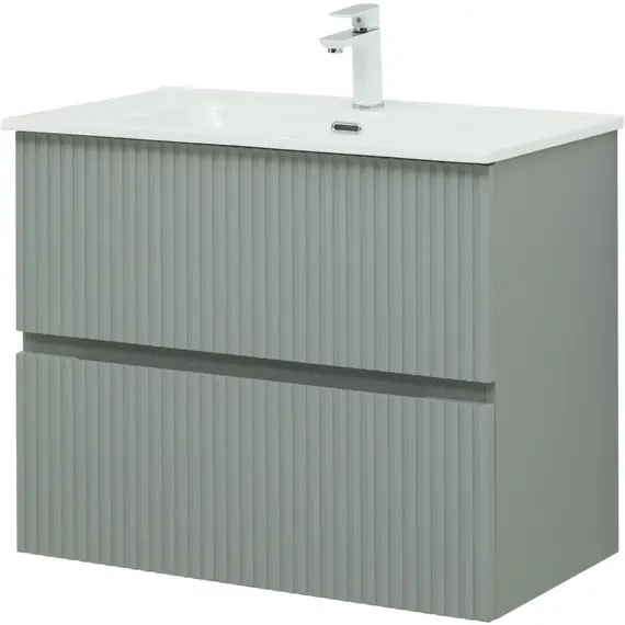 ТУМБА ПОД РАКОВИНУ AQUANET ДЖЕЙН 80 МИСТИ ГРИН