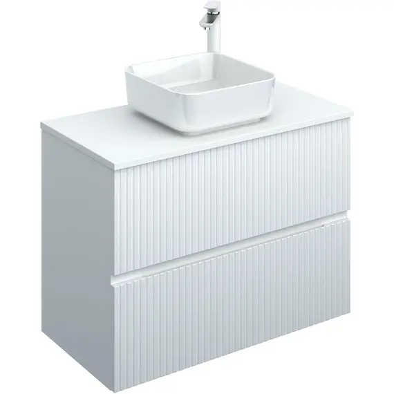 ТУМБА ПОД РАКОВИНУ AQUANET ДЖЕЙН 90 БЕЛЫЙ МАТОВЫЙ