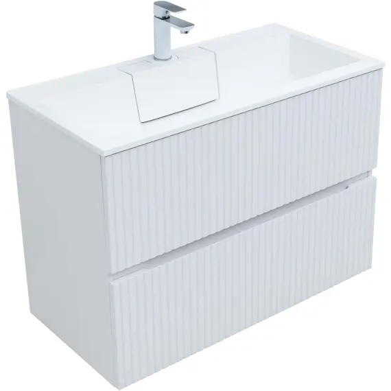 ТУМБА ПОД РАКОВИНУ AQUANET ДЖЕЙН 90 БЕЛЫЙ МАТОВЫЙ