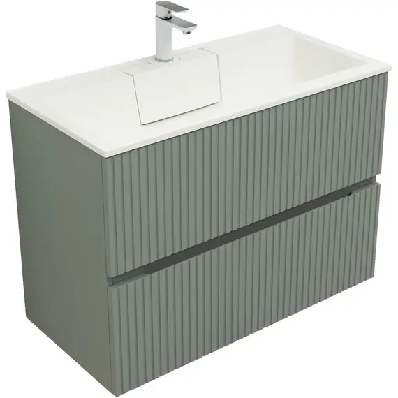 ТУМБА ПОД РАКОВИНУ AQUANET ДЖЕЙН 90 МИСТИ ГРИН