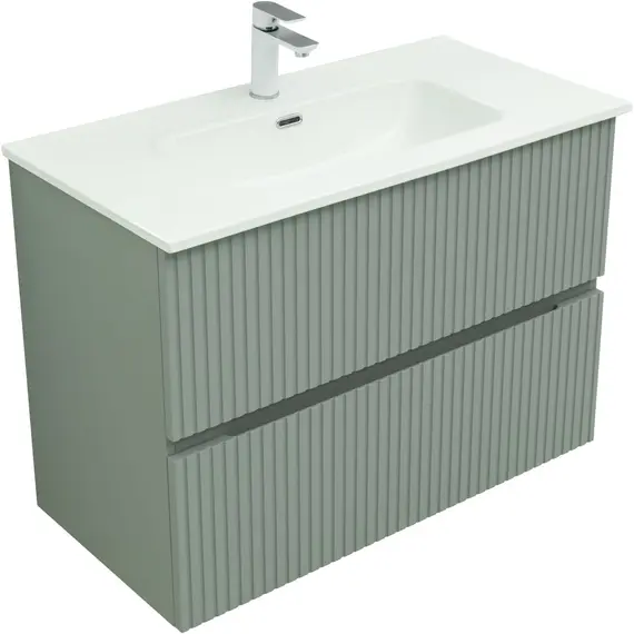 ТУМБА ПОД РАКОВИНУ AQUANET ДЖЕЙН 90 МИСТИ ГРИН