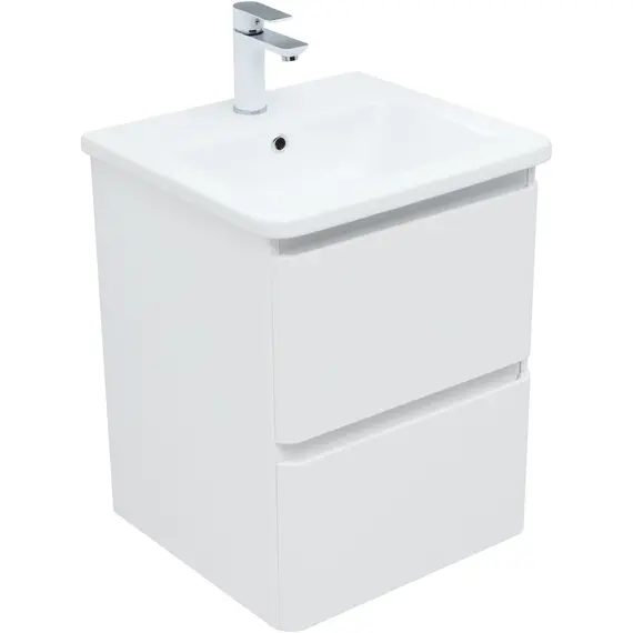 ТУМБА ПОД РАКОВИНУ AQUANET ЭМБЕР 50 БЕЛЫЙ МАТОВЫЙ