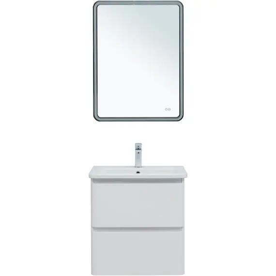 ТУМБА ПОД РАКОВИНУ AQUANET ЭМБЕР 60 БЕЛЫЙ МАТОВЫЙ