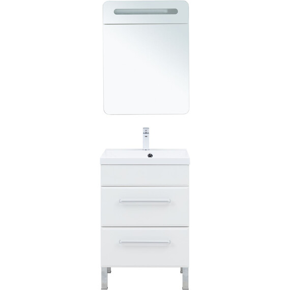 ТУМБА ПОД РАКОВИНУ AQUANET ЛУККА 60 БЕЛЫЙ