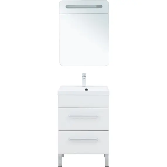 ТУМБА ПОД РАКОВИНУ AQUANET ЛУККА 60 БЕЛЫЙ