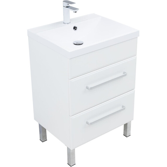 ТУМБА ПОД РАКОВИНУ AQUANET ЛУККА 60 БЕЛЫЙ