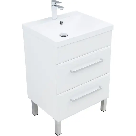 ТУМБА ПОД РАКОВИНУ AQUANET ЛУККА 60 БЕЛЫЙ