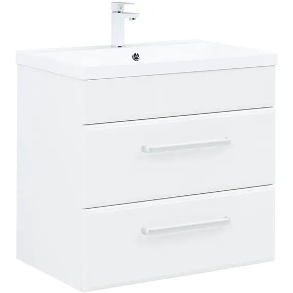 ТУМБА ПОД РАКОВИНУ AQUANET ЛУККА 75 БЕЛЫЙ