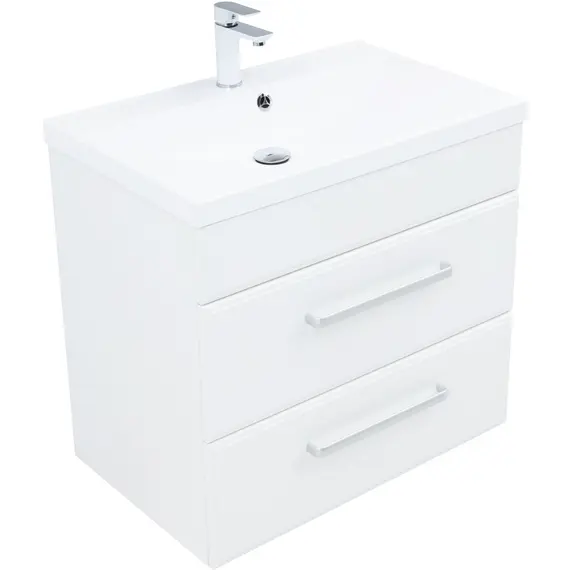 ТУМБА ПОД РАКОВИНУ AQUANET ЛУККА 75 БЕЛЫЙ