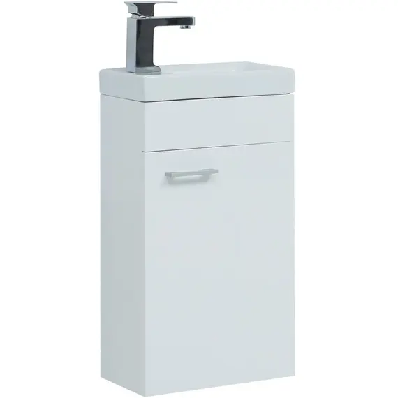 ТУМБА ПОД РАКОВИНУ AQUANET НОТА 40 R (MODUO) БЕЛЫЙ