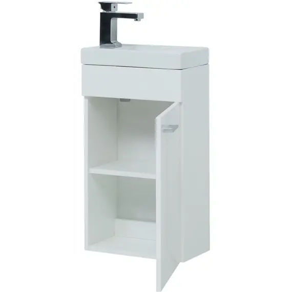 ТУМБА ПОД РАКОВИНУ AQUANET НОТА 40 R (MODUO) БЕЛЫЙ