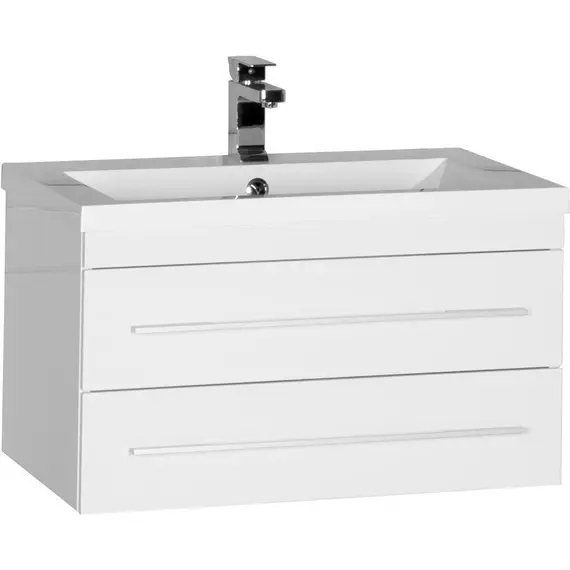 ТУМБА ПОД РАКОВИНУ AQUANET НОТА 75 БЕЛЫЙ