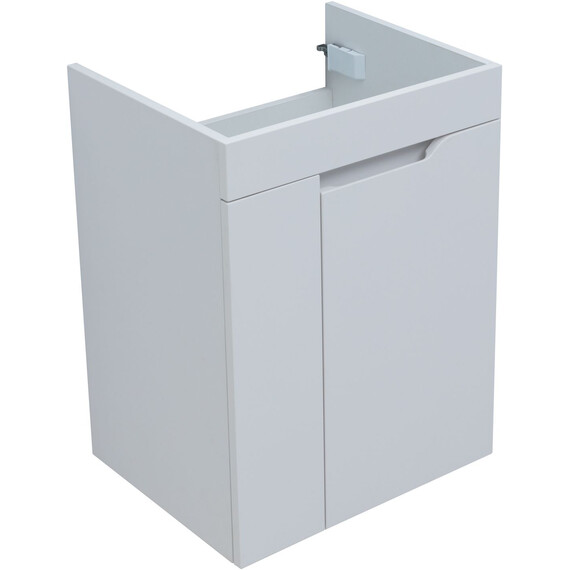 ТУМБА ПОД РАКОВИНУ AQUANET ПРАКТИКА 50 БЕЛЫЙ МАТОВЫЙ