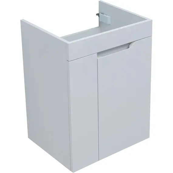 ТУМБА ПОД РАКОВИНУ AQUANET ПРАКТИКА 50 БЕЛЫЙ МАТОВЫЙ