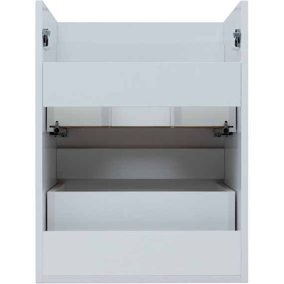 ТУМБА ПОД РАКОВИНУ AQUANET ПРАКТИКА 50 БЕЛЫЙ МАТОВЫЙ (2 ЯЩИКА)