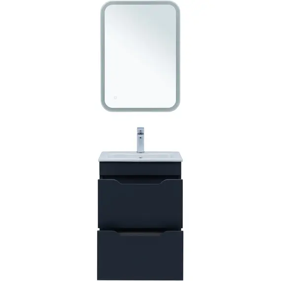 ТУМБА ПОД РАКОВИНУ AQUANET ПРАКТИКА 50 МАРЕНГО (2 ЯЩИКА)