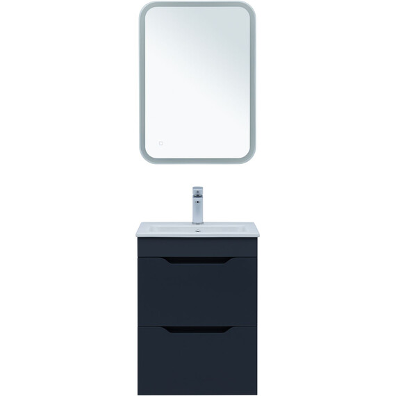 ТУМБА ПОД РАКОВИНУ AQUANET ПРАКТИКА 50 МАРЕНГО (2 ЯЩИКА)