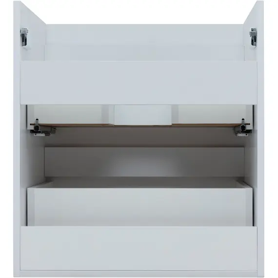 ТУМБА ПОД РАКОВИНУ AQUANET ПРАКТИКА 60 БЕЛЫЙ МАТОВЫЙ (2 ЯЩИКА)