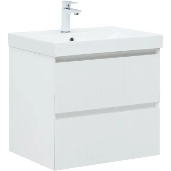 ТУМБА ПОД РАКОВИНУ AQUANET АЛЬТЕРА 60 БЕЛЫЙ МАТОВЫЙ