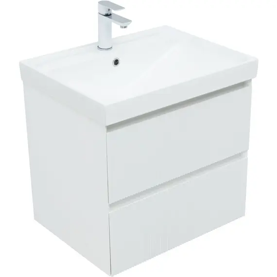 ТУМБА ПОД РАКОВИНУ AQUANET АЛЬТЕРА 60 БЕЛЫЙ МАТОВЫЙ