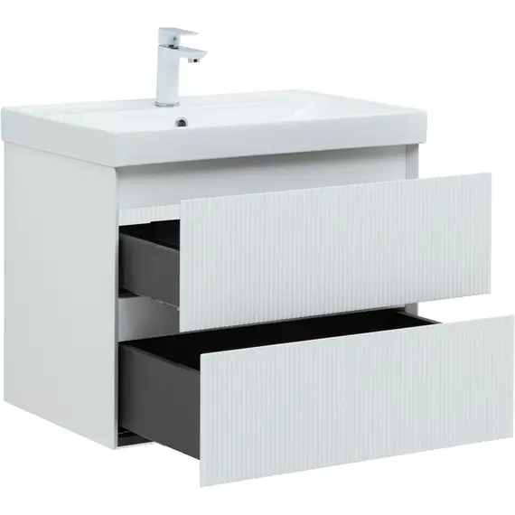 ТУМБА ПОД РАКОВИНУ AQUANET АЛЬТЕРА 70 БЕЛЫЙ МАТОВЫЙ