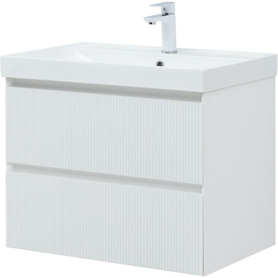 ТУМБА ПОД РАКОВИНУ AQUANET АЛЬТЕРА 70 БЕЛЫЙ МАТОВЫЙ