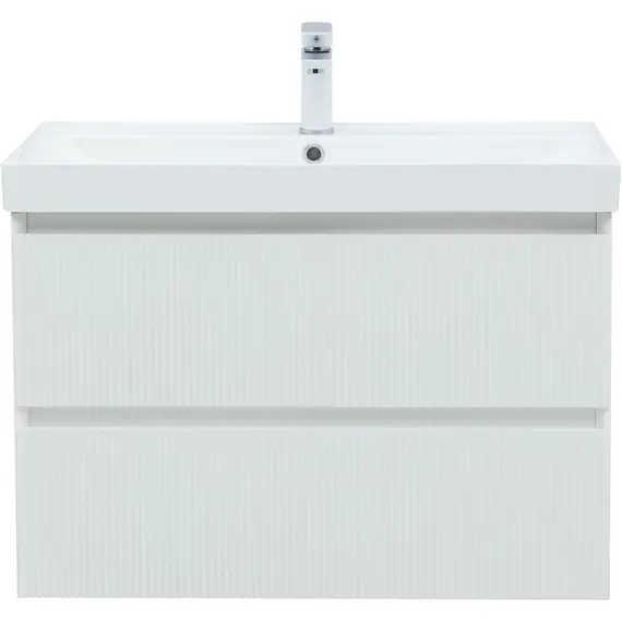 ТУМБА ПОД РАКОВИНУ AQUANET АЛЬТЕРА 80 БЕЛЫЙ МАТОВЫЙ