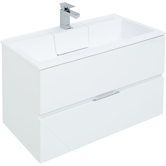 ТУМБА ПОД РАКОВИНУ AQUANET АЛВИТА 90 БЕЛЫЙ