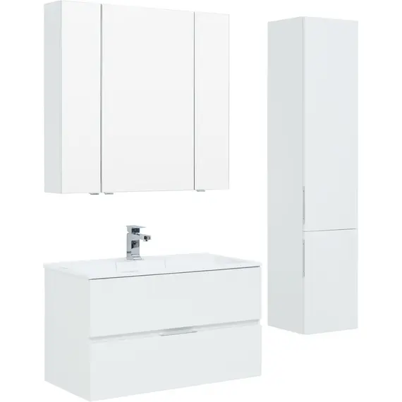 ТУМБА ПОД РАКОВИНУ AQUANET АЛВИТА 90 БЕЛЫЙ