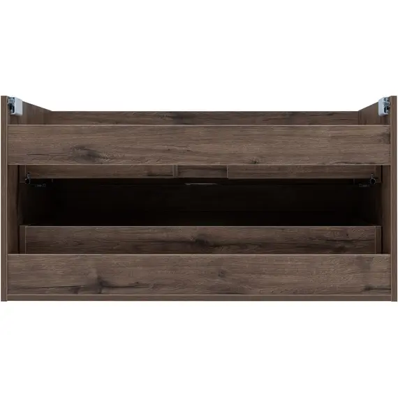 ТУМБА ПОД РАКОВИНУ AQUANET АЛВИТА NEW 100 2 ЯЩИКА, ДУБ ВЕЛЛИНГТОН ТАБАК