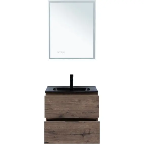 ТУМБА ПОД РАКОВИНУ AQUANET АЛВИТА NEW 60 2 ЯЩИКА, ДУБ ВЕЛЛИНГТОН ТАБАК