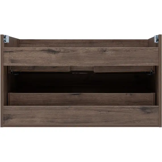 ТУМБА ПОД РАКОВИНУ AQUANET АЛВИТА NEW 90 2 ЯЩИКА, ДУБ ВЕЛЛИНГТОН ТАБАК