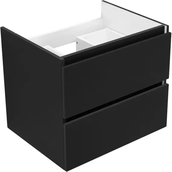 ТУМБА ПОД РАКОВИНУ AQUANET ВЕГА 2.0 60 ЧЕРНЫЙ