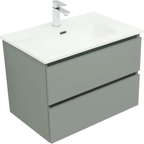 ТУМБА ПОД РАКОВИНУ AQUANET ВЕГА 2.0 70 МИСТИ ГРИН